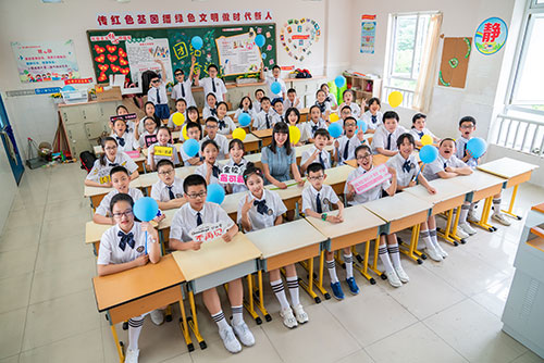 江宁小学生毕业季集体照拍摄